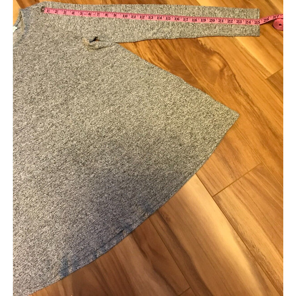 Anthropologie Postmark Heathered Long-Sleeve Swing Top - Size Small - Picture 6 of 8